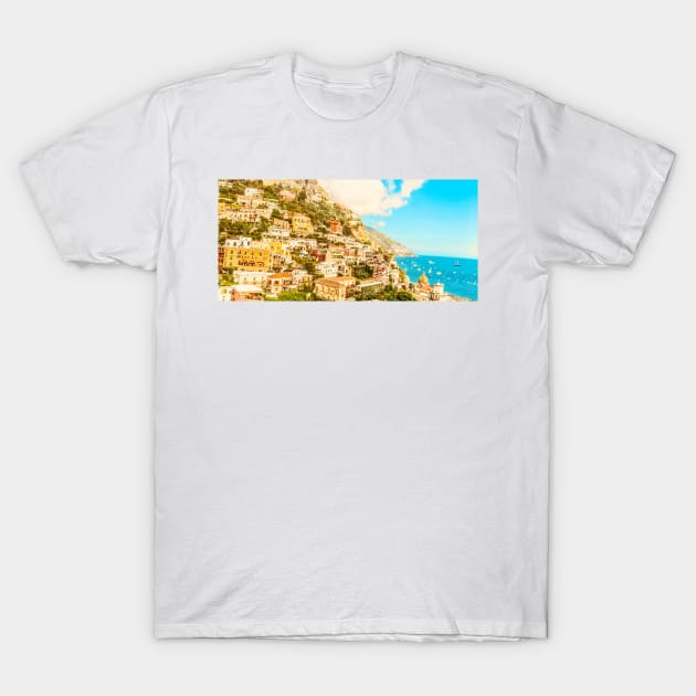 Positano No. 2 T-Shirt by asanaworld